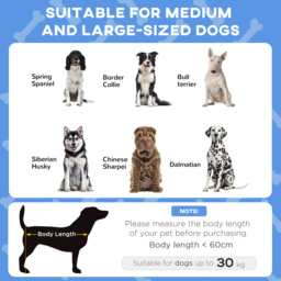 PawHut Cooling Pet Bed Raised with Washable Breathable Mesh for Medium, Large Dogs, 91 x 76 x 89 cm, Dark Blue - Aosom UK - thumbnail 4
