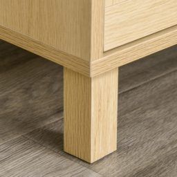 HOMCOM Wooden Storage Unit: 3-Drawer Cupboard for Versatile Home Organisation - Aosom UK - thumbnail 9