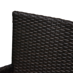Outsunny Waterproof Rattan Armchair Duo: Deep Coffee Garden Patio Seating with Cushions - Aosom UK - thumbnail 8