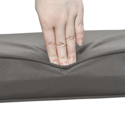 Outsunny Set of 2 Garden Seat and Back Cushion Set, Replacement Cushions for Outdoor Furniture w/ Seat Cushion & Back Cushion, Dark Grey - Aosom UK - thumbnail 7