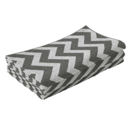 Outsunny Reversible Outdoor Rug, 1.2 x 1.8m Patio Carpet, Waterproof Plastic Rug for Garden, Deck, Picnic, Beach, Camping, Grey and White - thumbnail 9