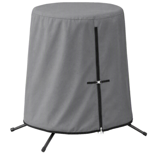 Outsunny 196 x 230 cm Hanging Egg Chair Protective Cover - Grey - image 1