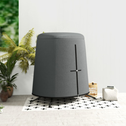 Outsunny 196 x 230 cm Hanging Egg Chair Protective Cover - Grey - thumbnail 7