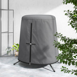 Outsunny 196 x 230 cm Hanging Egg Chair Protective Cover - Grey - thumbnail 8