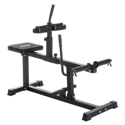 SPORTNOW Seated Leg Extension Machine, Adjustable Leg Raise Machine and Curl Machine with Plate Loaded for Hip, Lower Body and Home Gym Workout - thumbnail 1