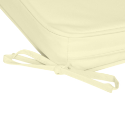 Outsunny Garden Chair Cushions: Set of 6 Plush Seat Pads for Alfresco Comfort, 42Lx42Wx5T cm, Cream White - Aosom UK - thumbnail 8