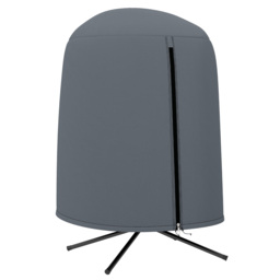 Outsunny 190 x Φ128cm Hanging Egg Chair Furniture Cover - Grey - thumbnail 1