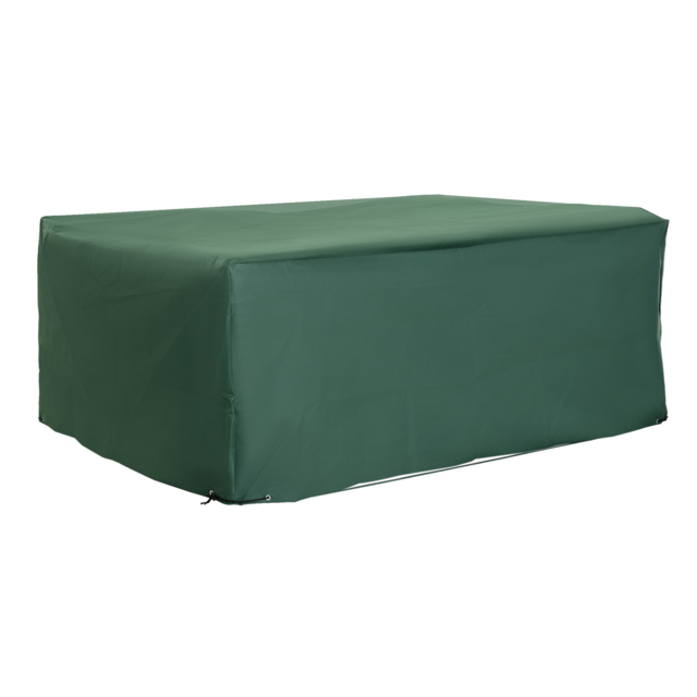 Outsunny Rattan Furniture Protective Cover, UV and Rain Resistant, for Garden Wicker Sets, 210x140x80cm - Aosom UK - image 1