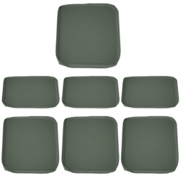 Outsunny Rattan Garden Wicker Patio Furniture Cushion Cover Sofa Cover Replacement - COVER ONLY, Grey - Aosom UK