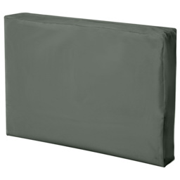 Outsunny Rattan Garden Wicker Patio Furniture Cushion Cover Sofa Cover Replacement - COVER ONLY, Grey - Aosom UK - thumbnail 8