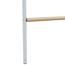 PawHut Chicken Perch for Coop, Wooden and Galvanised Steel Roosting Bar Jungle Gym, Chicken Roosting Ladder for Backyard Farm - thumbnail 8