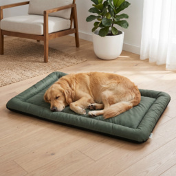 PawHut Waterproof Dog Bed, Foldable Pet Bed with Anti-Slip Bottom, Machine Washable for Large Dogs and Cats, 130 x 85 x 7 cm - thumbnail 9