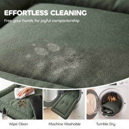 PawHut Waterproof Dog Bed, Foldable Pet Bed with Anti-Slip Bottom, Machine Washable for Large Dogs and Cats, 130 x 85 x 7 cm - thumbnail 5