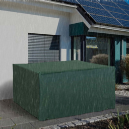 Outsunny Rattan Furniture Protector: Cube-Shaped UV & Rain Guard for Garden Wicker, 135x135x75cm, Outdoor Furniture Cover - Aosom UK - thumbnail 7