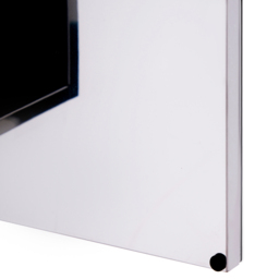 HOMCOM Stainless Steel Wall-mounted Bathroom Mirror Storage Cabinet 300mm (W) - thumbnail 9