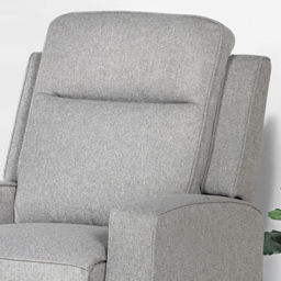 HOMCOM Electric Recliner Armchair, Recliner Chair with Adjustable Leg Rest, USB Port, Grey - Aosom UK - thumbnail 8