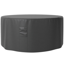 Outsunny Garden Patio Large Furniture Set Round Cover 600D Oxford Waterproof, Ф193 x 80H cm, Black - thumbnail 1