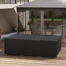 Outsunny 155 x 222cm Waterproof Furniture Cover - Black - thumbnail 6