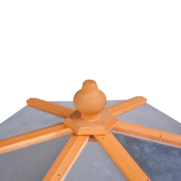 PawHut Deluxe Bird Stand Feeder Table Feeding Station Wooden Garden Wood Coop Parrot Stand 113cm High New - thumbnail 7