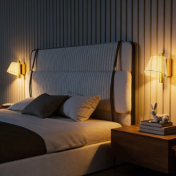 HOMCOM Led Wall Lamp 2 Pack, 5W Modern Indoor Starry Wall Light, Colour Temperature Adjustable 3000K/4000K/6500K, for Bedroom, Living Room, Hallway, Stairs, Gold Tone - thumbnail 8