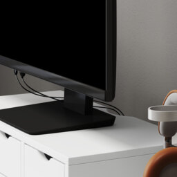 HOMCOM Monitor Stand Riser with 3 Drawers, Monitor Riser for Laptop, Computer, PC, Small Printer, 51 x 24 x 13cm, White - thumbnail 9