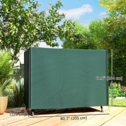 Outsunny Swing Chair Cover: 600D Oxford Polyester, Waterproof, Durable, Green - Aosom UK - thumbnail 3