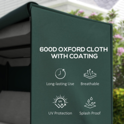 Outsunny Swing Chair Cover: 600D Oxford Polyester, Waterproof, Durable, Green - Aosom UK - thumbnail 4