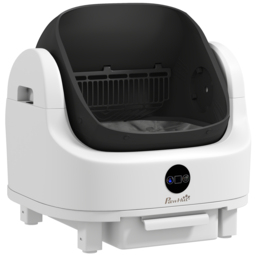 PawHut Self Cleaning Cat Litter Tray Top Opening Design, Automatic Litter Box More Space with Integrated Security Protection