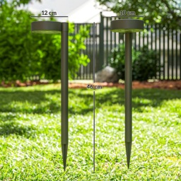 Outsunny Solar Lights Outdoor Garden Stake 8 Pack Pathway Lighting, Solar Stake Lights with Auto On/Off LED, IP44 Waterproof Plastic Outdoor Garden Lighting for Path, Patio and Landscape - thumbnail 3