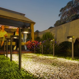 Outsunny Solar Lights Outdoor Garden Stake 8 Pack Pathway Lighting, Solar Stake Lights with Auto On/Off LED, IP44 Waterproof Plastic Outdoor Garden Lighting for Path, Patio and Landscape - thumbnail 2