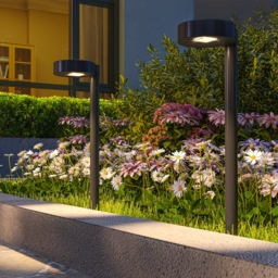 Outsunny Solar Lights Outdoor Garden Stake 8 Pack Pathway Lighting, Solar Stake Lights with Auto On/Off LED, IP44 Waterproof Plastic Outdoor Garden Lighting for Path, Patio and Landscape - thumbnail 8