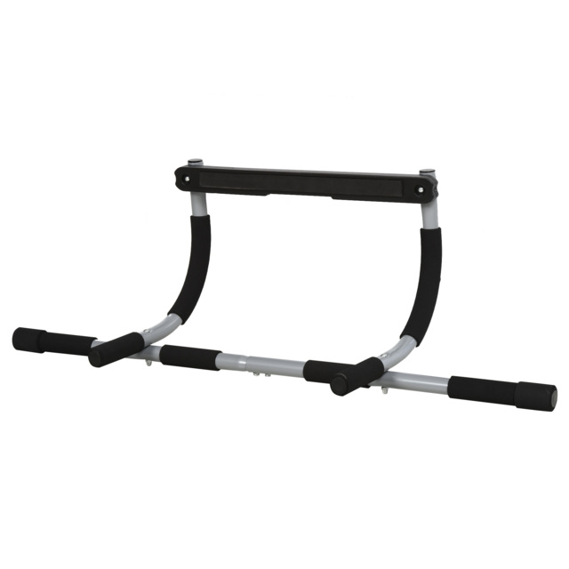 HOMCOM Pull-Up Bar for Doorway Home Fitness Door Horizontal Bar Indoor Gym Upper Body Workout - image 1
