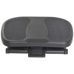 HOMCOM Footrest Adjustable Height & Angle 0-30 Degree for Better Posture at Office Black - Aosom UK - thumbnail 7