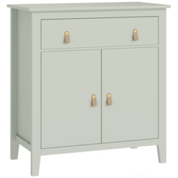 HOMCOM Farmhouse Style Sideboard - Light Green - thumbnail 1