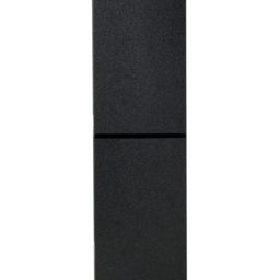 HOMCOM 8-Tier Bookshelf: Freestanding Melamine Display Unit, Anti-Tip Pads, Modern Black Grid Storage Stand - Aosom UK - thumbnail 8