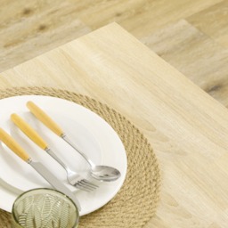 HOMCOM Dining Table for 4-6 People, Kitchen Table with Wood Effect for Dining Room, Oak - thumbnail 8