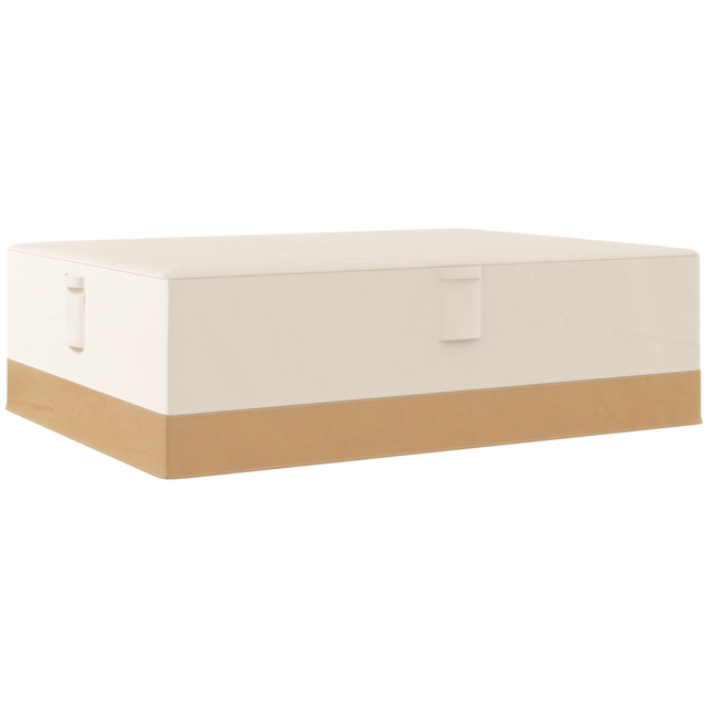 Outsunny Garden Furniture Covers Waterproof, 600D Oxford Outdoor Furniture Cover with 4 Air Vents, 275 x 208 x 78 cm, Beige - image 1