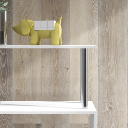 HOMCOM Wooden S Shape Bookcase Bookshelf Dividers Storage Display Unit White - Aosom UK - thumbnail 9