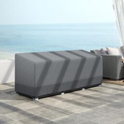 Outsunny Rectangular Patio Furniture Cover for 3 Seater Sofa Set, Water UV Resistant Protection 600D Oxford Fabric Cover, 190x72x76cm - Aosom UK - thumbnail 7