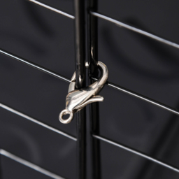 PawHut Pet Playpen, DIY Small Animal Cage with Metal Wire Fence, 39 Panels, 3 Doors, 2 Ramps, for Kitten, Bunny, Black. - Aosom UK - thumbnail 8