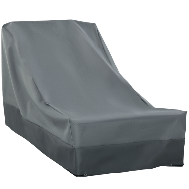 Outsunny Patio Furniture Cover, Rectangular Chair Protection, Water UV Resistant, 600D Oxford Fabric, 200 x 86 x 82 cm - Aosom UK - image 1