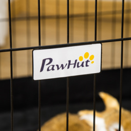 PawHut Guinea Pig Habitat, Leak-Proof Small Animal Cage, Safety Lock, Top Access, Durable Build - Aosom UK - thumbnail 8