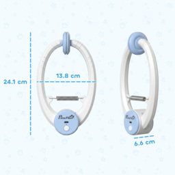 PawHut Interactive Cat Toys for Indoor Kittens & Adult USB Rechargeable Door Hanging Bouncing Mouse Teaser - thumbnail 3