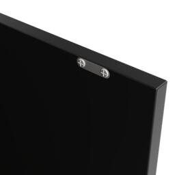 360° Swivelling Bar Table with Multi-Tiered Side Shelves, 2 Drawers, Storage Cabinet for Study, Living Room, 193L x 39W x 104H cm, Black - Aosom.UK - thumbnail 8
