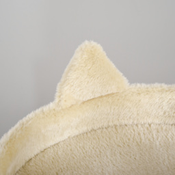 PawHut Sisal-Covered Cat Tree Tower, Pet Activity Centre with Scratching Post, Cosy Perch, Beige, 48 x 48 x 104cm - Aosom UK - thumbnail 9