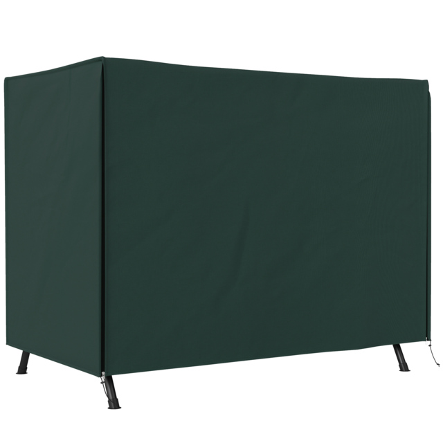 Outsunny Swing Seat Protector: Waterproof Oxford Polyester Cover for Outdoor Furniture, Lush Green Hue, 164cm Height - Aosom UK - image 1