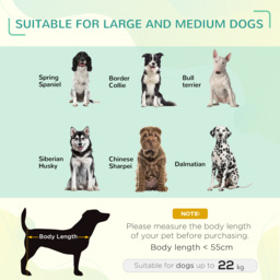 PawHut Cooling Elevated Pet Bed, Cot-Style for Large to Medium Dogs, Breathable Mesh Fabric with Non-slip Pads, 110 x 75 x 20 cm, Black - Aosom UK - thumbnail 4