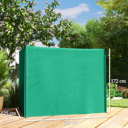 Outsunny 220 x 125cm Three-Seater Swing Chair Protective Cover - Green - thumbnail 3