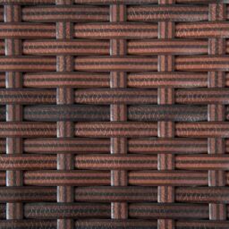 Outsunny Outdoor Rattan Side Table Coffee Table with Plastic Board, Full Woven Table Top for Patio, Garden, Balcony, Mixed Brown - thumbnail 9