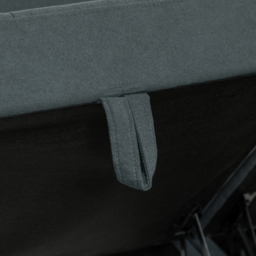 HOMCOM 'L' Shape Modular Storage Sofa - Dark Grey - Aosom UK - thumbnail 8